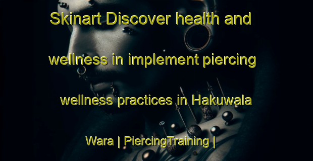 Skinart Discover health and wellness in implement piercing wellness practices in Hakuwala Wara | PiercingTraining | PiercingClasses | SkinartTraining-Pakistan